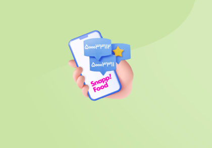 راه ارتباطی پیامکی اسنپ‌فود با مجموعه‌ها - پیامک از جمله ابزارهای مهم ارتباطی اسنپ‌فود با مجموعه‌ها است که موارد مختلفی از جمله: مسائل مالی، رویدادهای گوناگون، معرفی ابزارهای افزایش فروش، جلسات آموزشی و.... از این طریق اطلاع رسانی می‌شود.